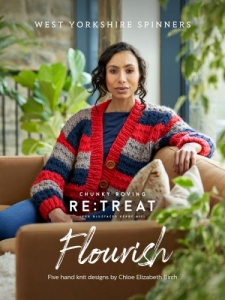 WYS Retreat Chunky Roving knitting pattern book– Flourish